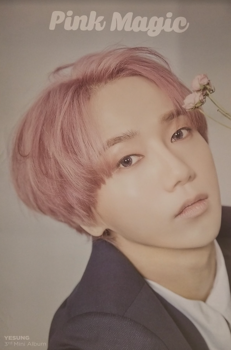 Yesung 3rd Mini Album Pink Magic Official Poster - Photo Concept 3