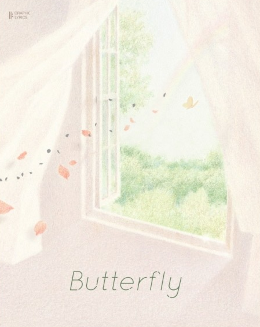 BTS Graphic Lyrics Vol. 5 - Butterfly