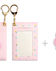 BT21 x Monopoly Official Merchandise - Baby Leather Patch Card Holder