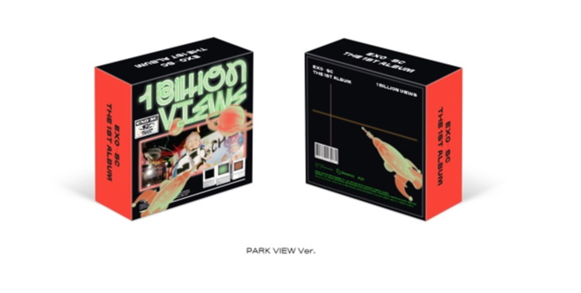 EXO-SC 1st Album - 1 Billion Views Air-KiT – Choice Music LA