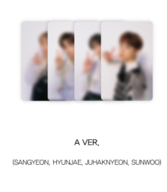 The Boyz Special Edition Official Merchandise - AR Photocard Set