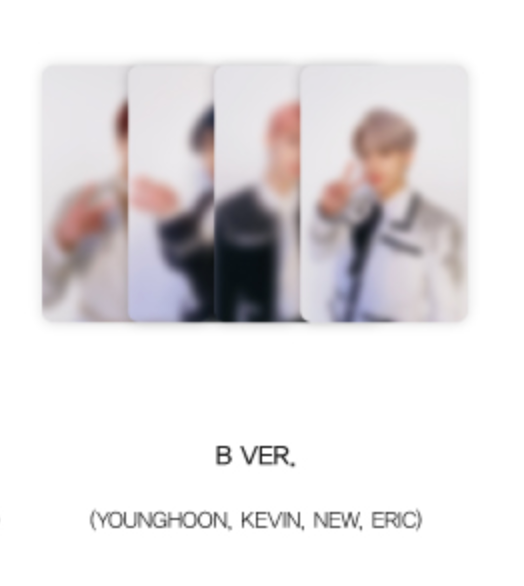 The Boyz Special Edition Official Merchandise - AR Photocard Set