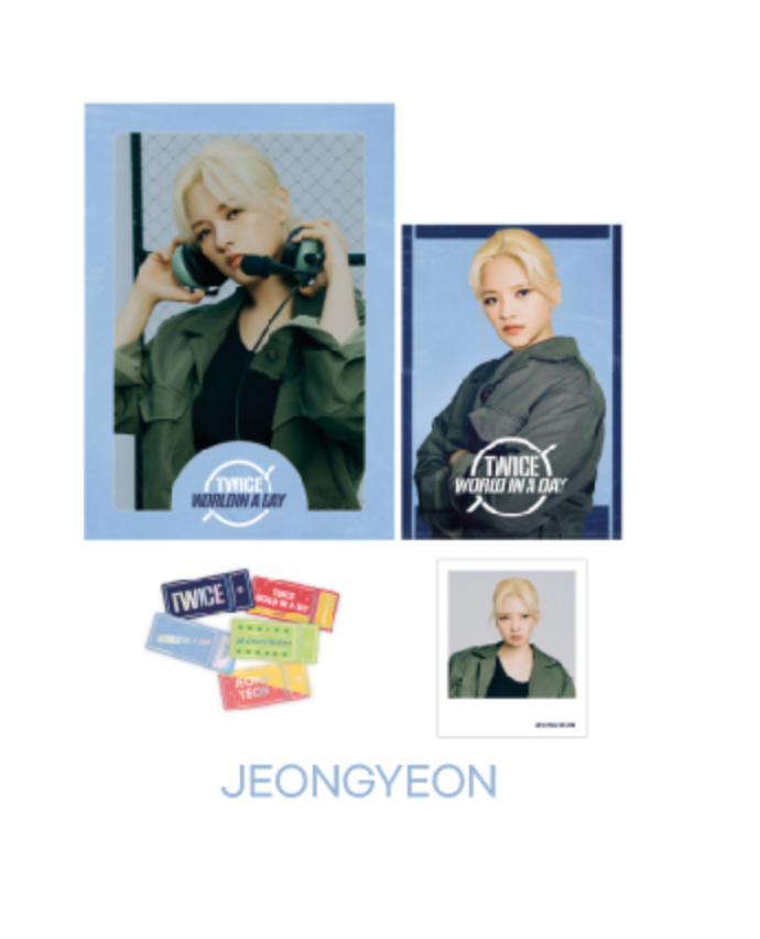TWICE 2020 World in A Day Official Merchandise  - Photo Film Set