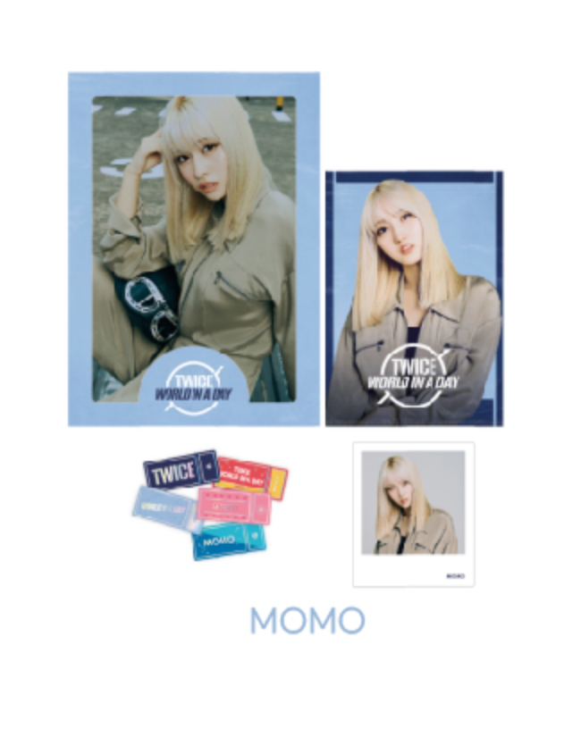 TWICE 2020 World in A Day Official Merchandise  - Photo Film Set