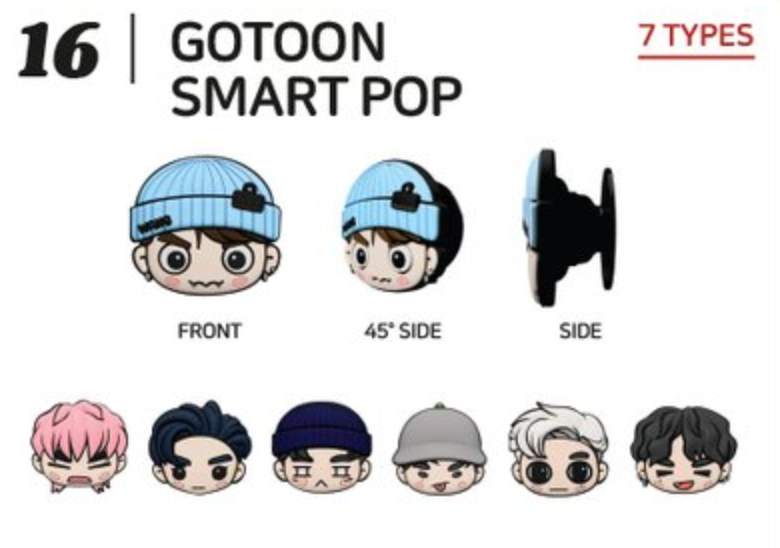 GOT7 2020 Summer Store Official Merchandise - GoToon Smart Pop