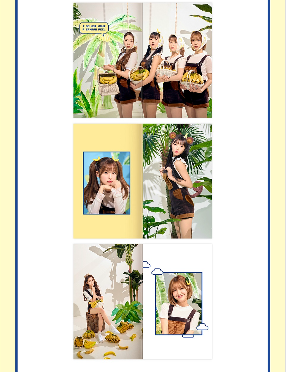 Oh My Girl Banhana Pop Up Album - Banana Allergy Monkey – Choice