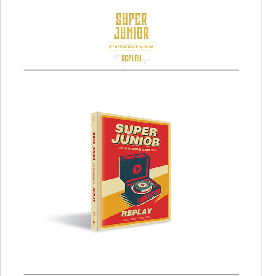Super Junior 8th Album Repackage - Replay (Regular Edition)