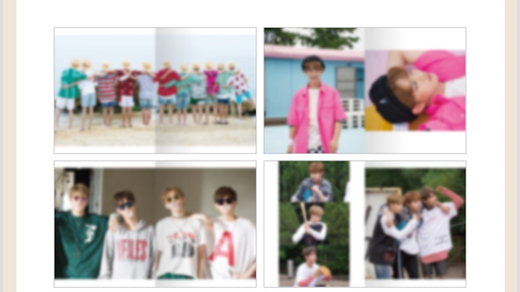 Wanna One 1st Photo Essay