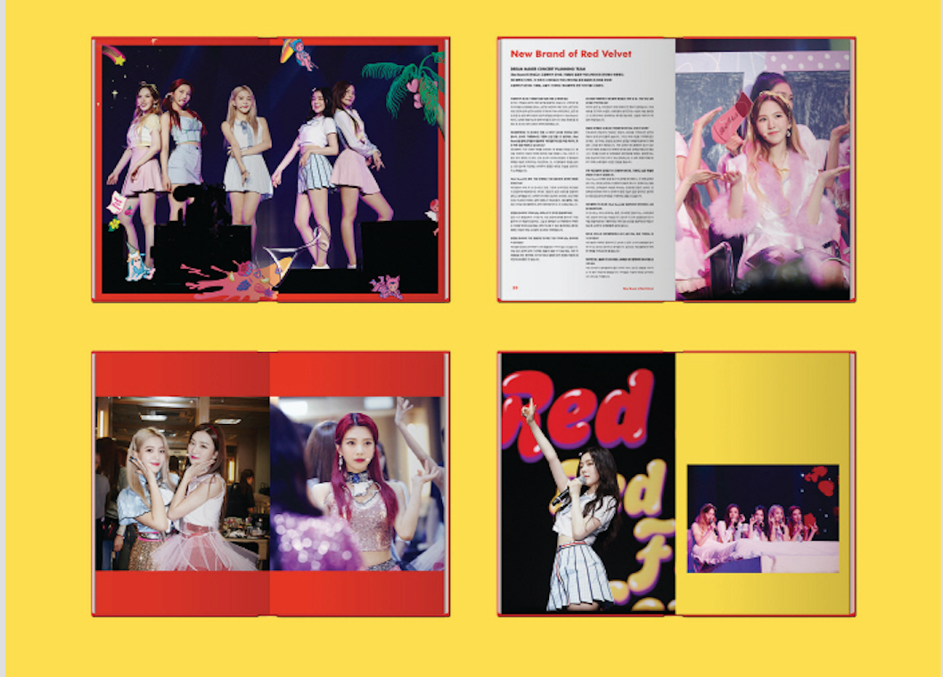 Red Velvet 1st Concert Photobook - Red Room