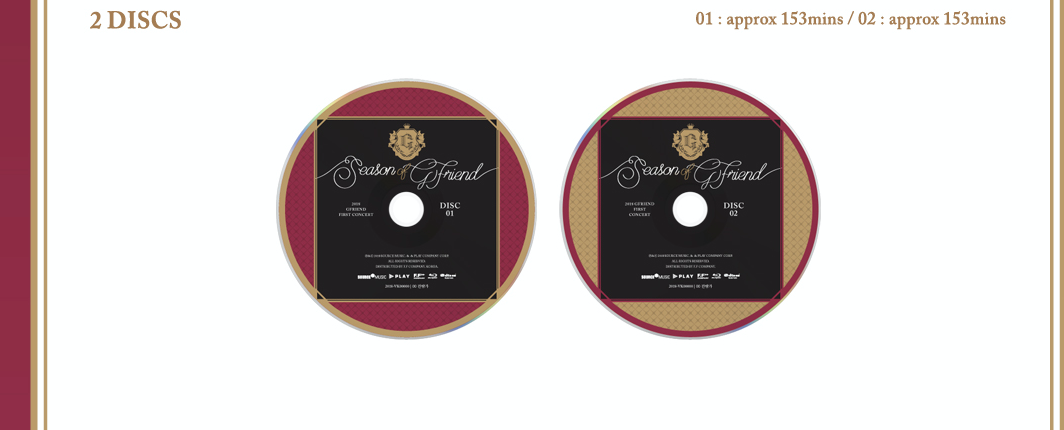 GFRIEND 2018 First Concert [SEASON OF GFRIEND] Blu-ray
