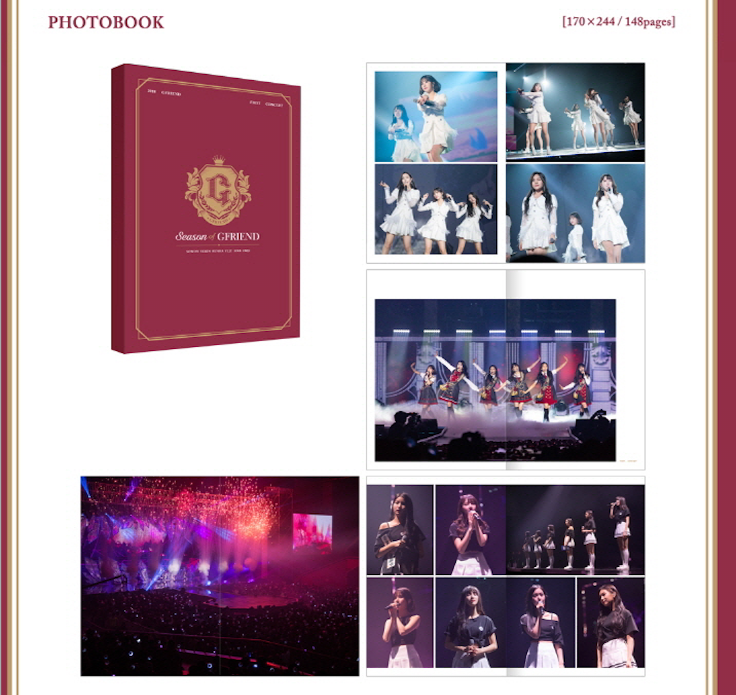 GFRIEND 2018 First Concert [SEASON OF GFRIEND] DVD