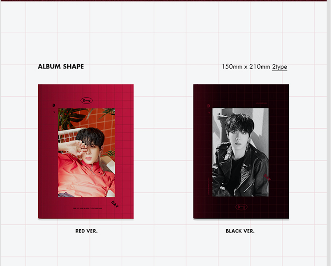Kim Dong Han 1st Mini Album - D Day