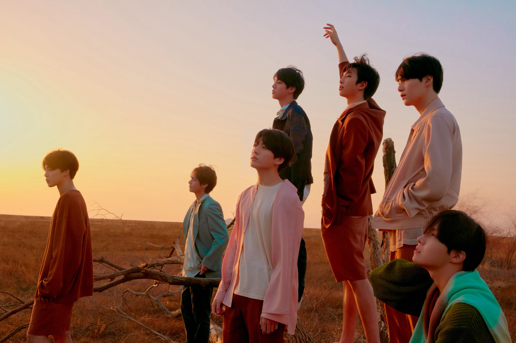 BTS Love Yourself Tear Official Poster - Photo Concept YOUR (4 Set Poster Package)