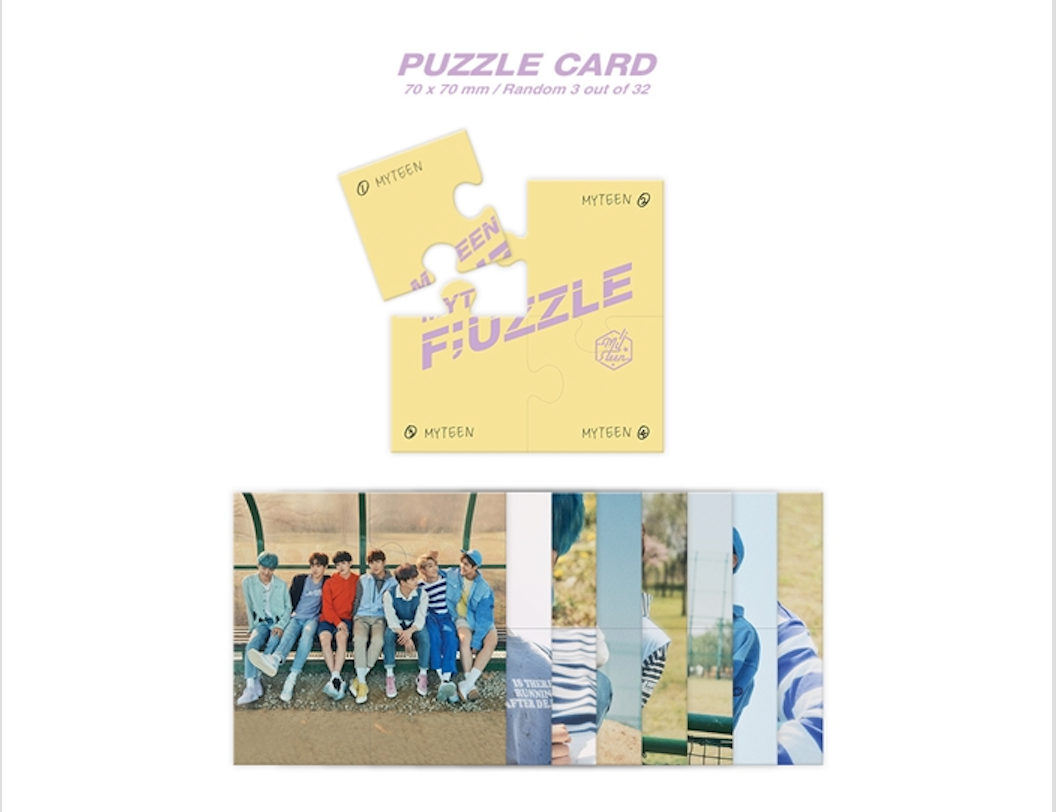 MYTEEN 2nd Mini Album - Fuzzle CD