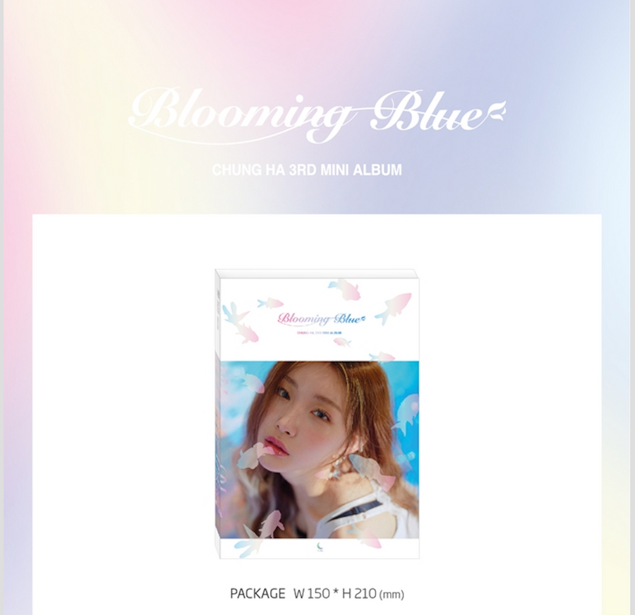 Chung Ha 3rd Mini Album - Blooming Blue