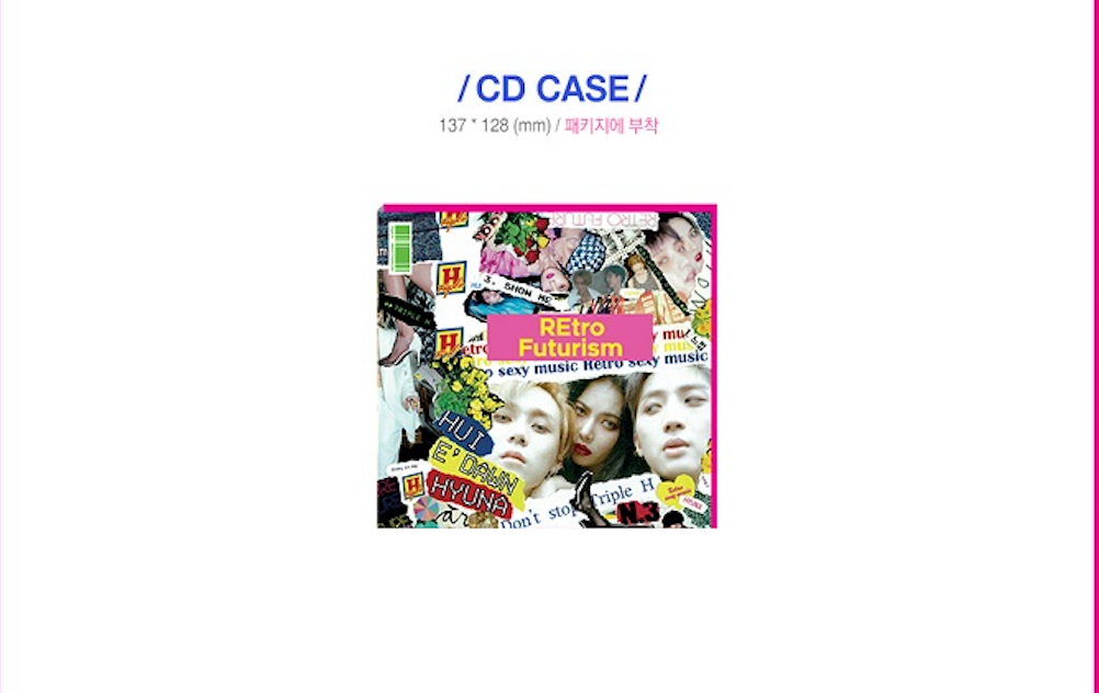 Triple H - 2nd Mini Album Retro Futurism