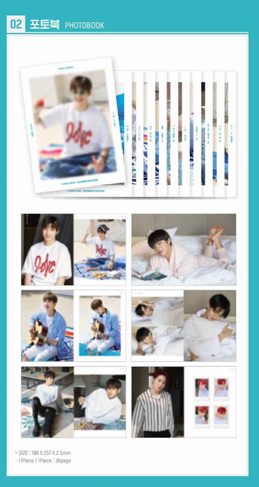 Wanna One X Summer Package