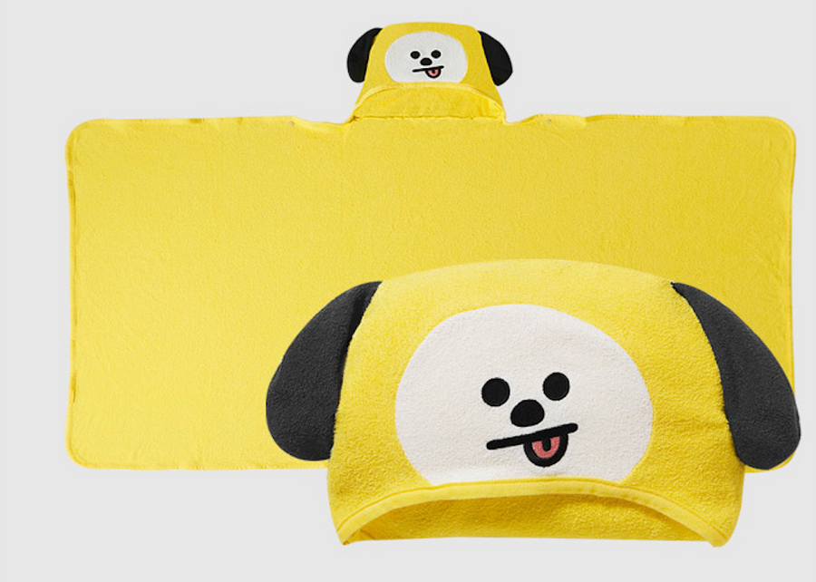 (Limited Quantity) BT21 Official Merchandise - HOODIE TOWEL