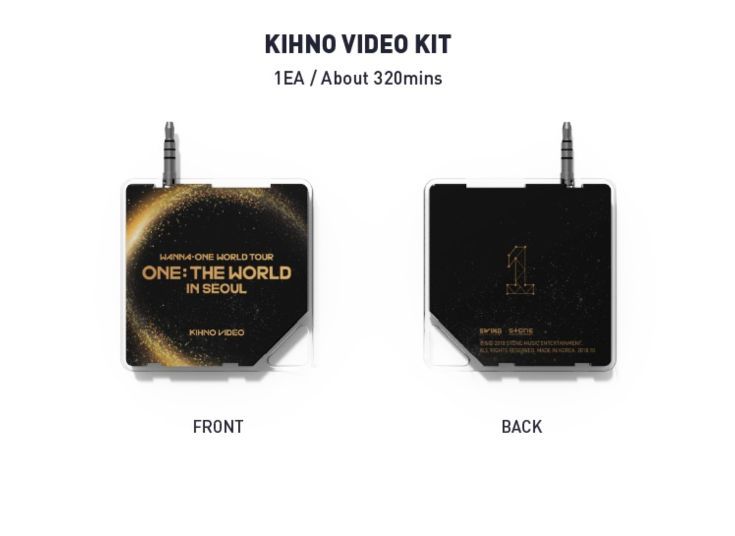 Wanna One World Tour One: The World In Seoul Kihno Kit
