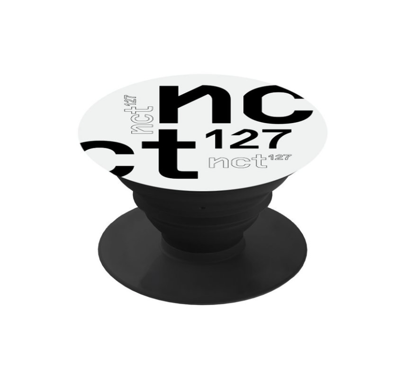 NCT 127 SM Official Popping Holder (White)