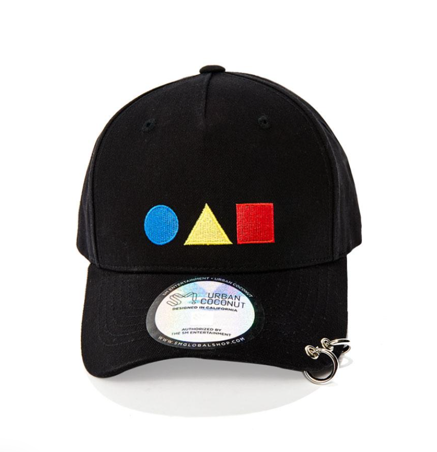 Shinee SM Official The Story of Light Dad Hat With Long Strap and Rings