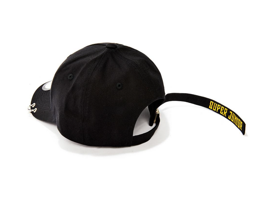 Super Junior SM Official Replay Dad Hat with Long Strap and Rings