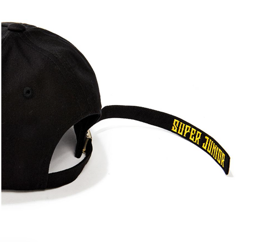 Super Junior SM Official Replay Dad Hat with Long Strap and Rings