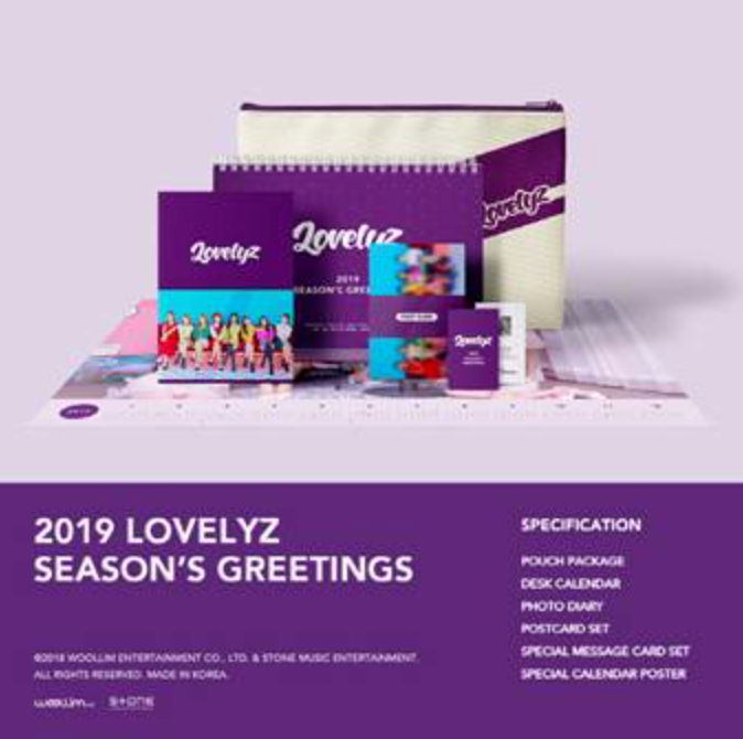 Lovelyz 2019 Season's Greetings