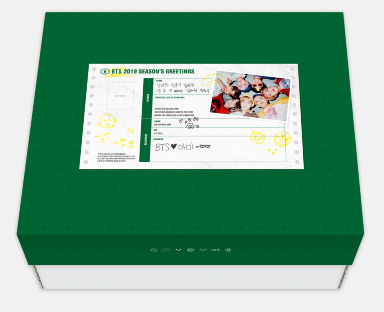 BTS 2019 Season&#39;s Greetings