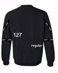 Nct 127 irregular banded 2025 black sweatshirt
