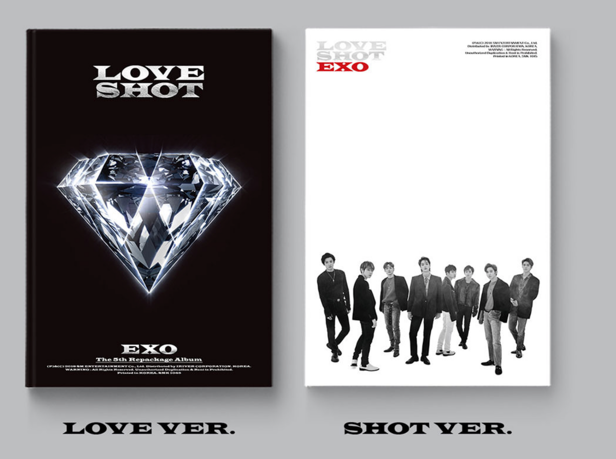 EXO 5th Album Repackage - LOVE SHOT