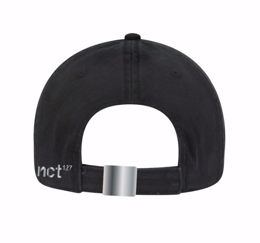 NCT 127 Regular-Irregular Black Dad Hat With Chain