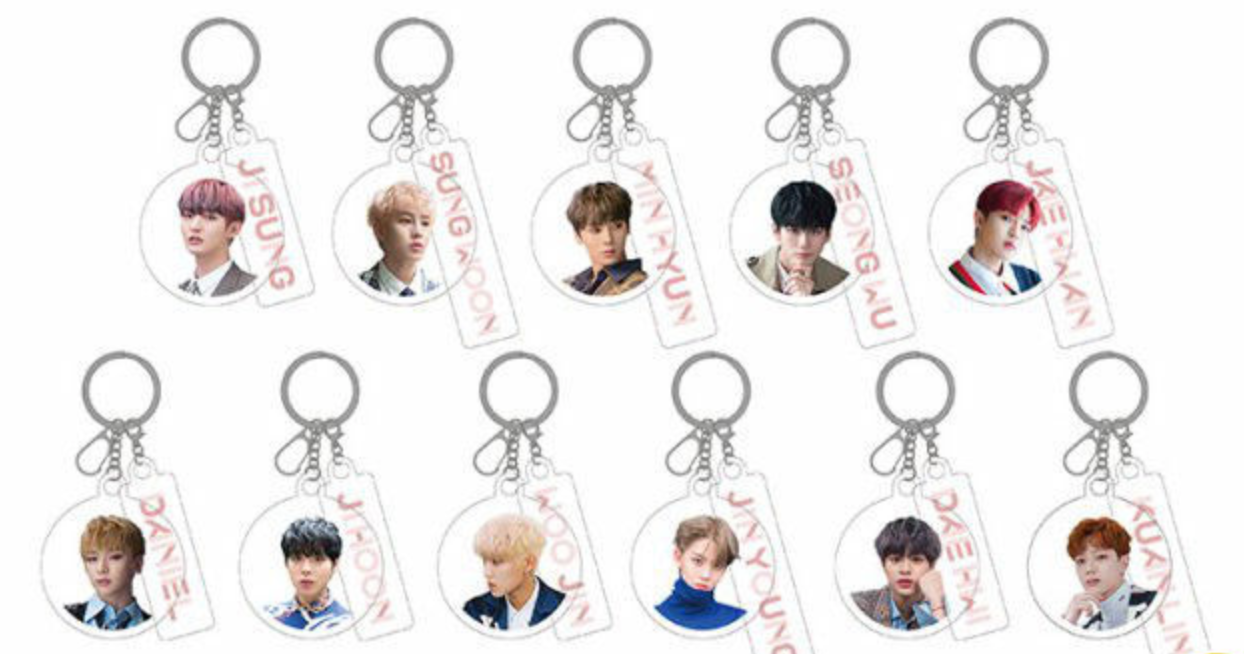 Wanna One [Therefore] Concert Official Goods - Acrylic Keyring