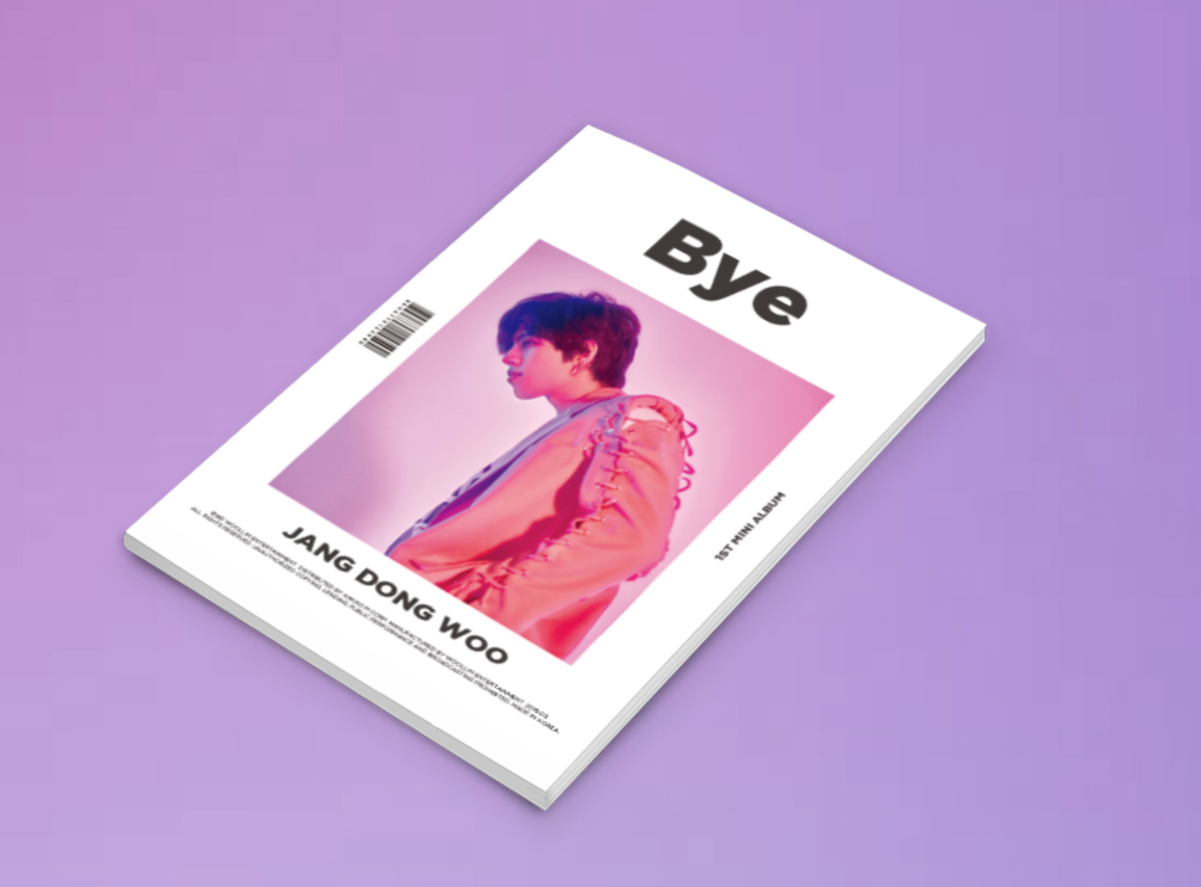 Jang Dong Woo First Mini Album - Bye