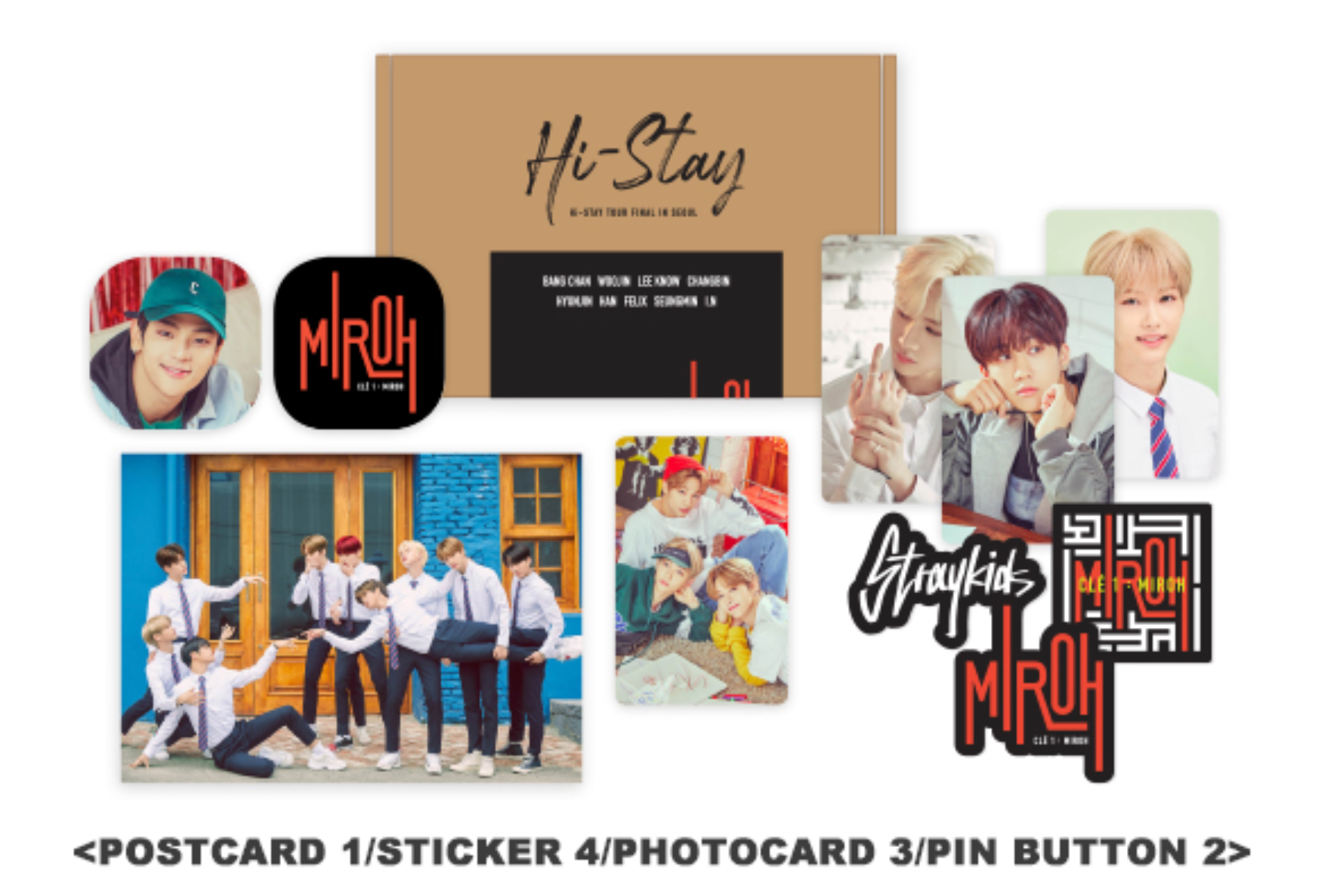 Stray Kids - Lucky Box (Photo Random) [Hi-Stay Tour Finale In Stray Kids - Lucky Box (Photo Random) [Hi-Stay Tour Finale In