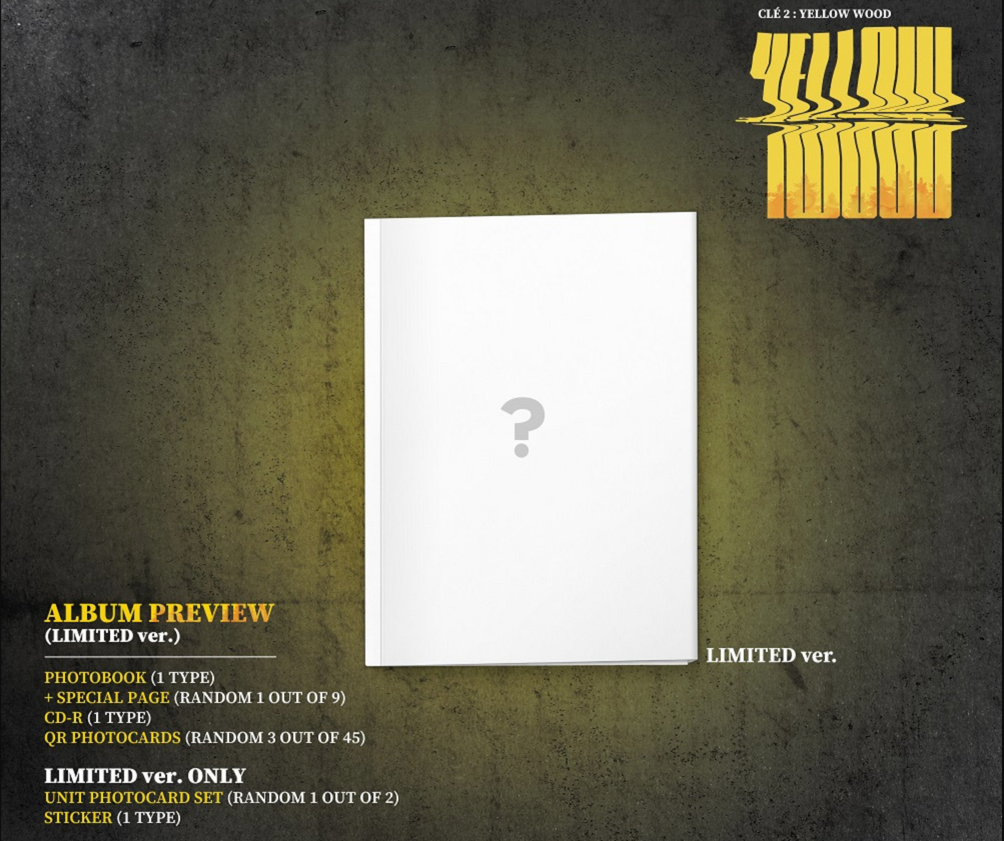 Stray Kids - Cle2 : Yellow Wood (Limited Ver) – Choice Music LA Stray Kids - Cle2 : Yellow Wood (Limited Ver) – Choice Music LA