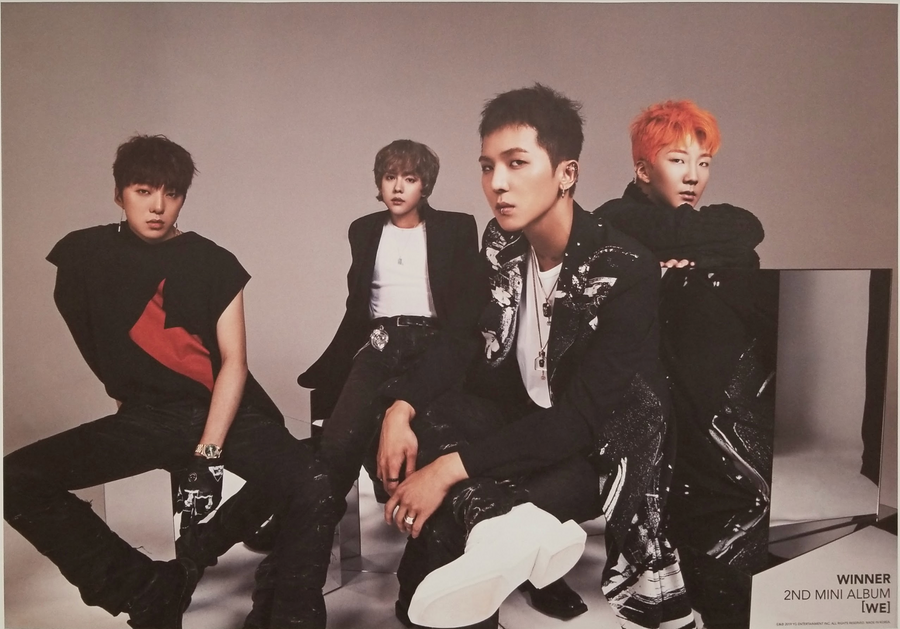 Winner 2nd Album [WE] Official Double Sided Poster