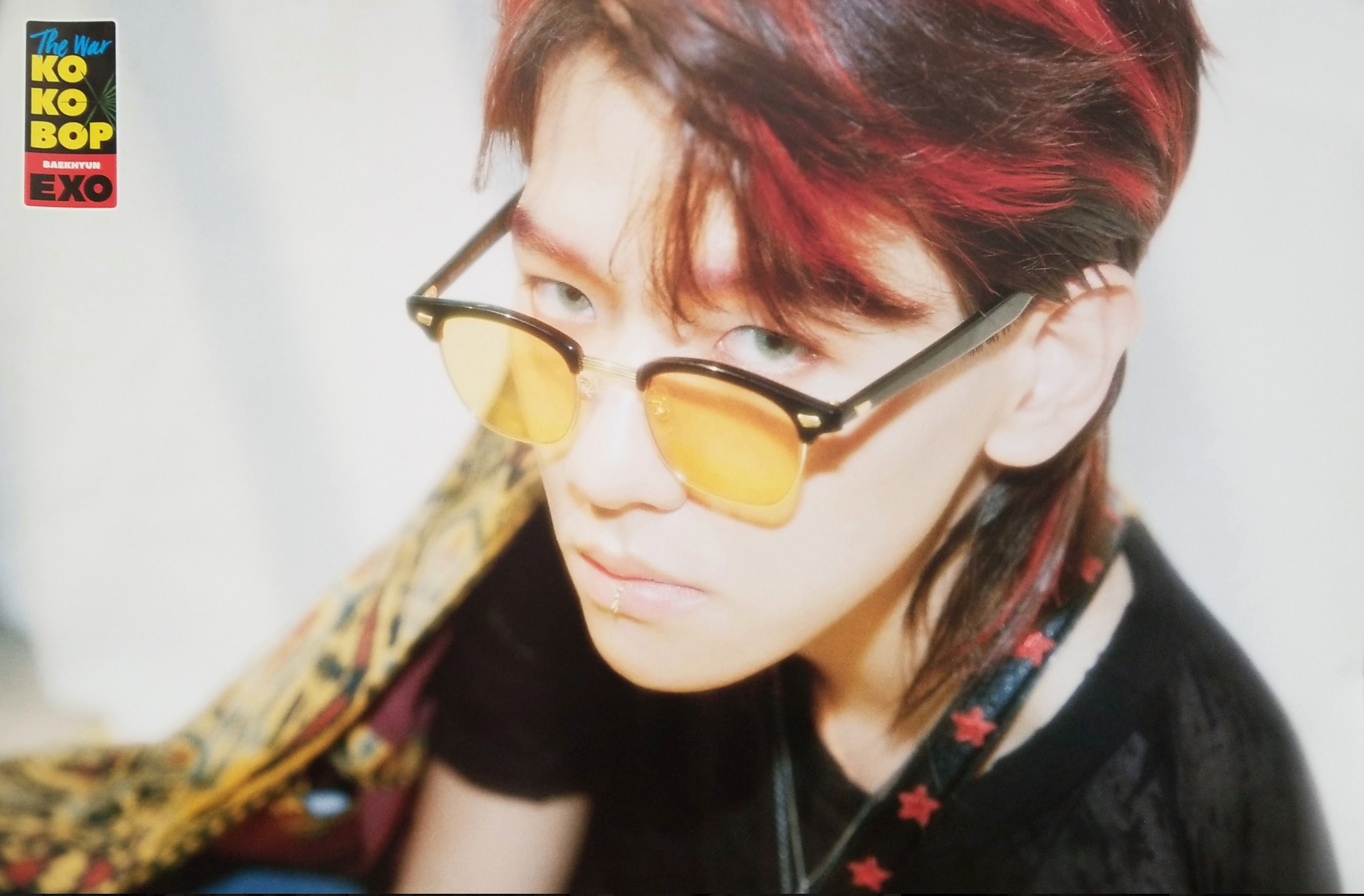 Exo 4th Album The War Official Poster - Photo Concept Baekhyun