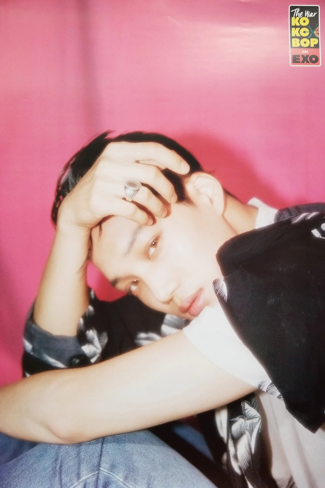 Exo 4th Album The War Official Poster - Photo Concept Kai