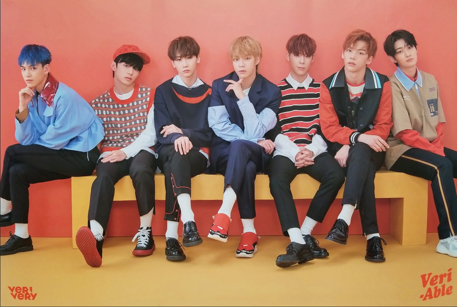 VERIVERY 2nd Mini Album VERI-ABLE Official Poster - Photo Concept 1