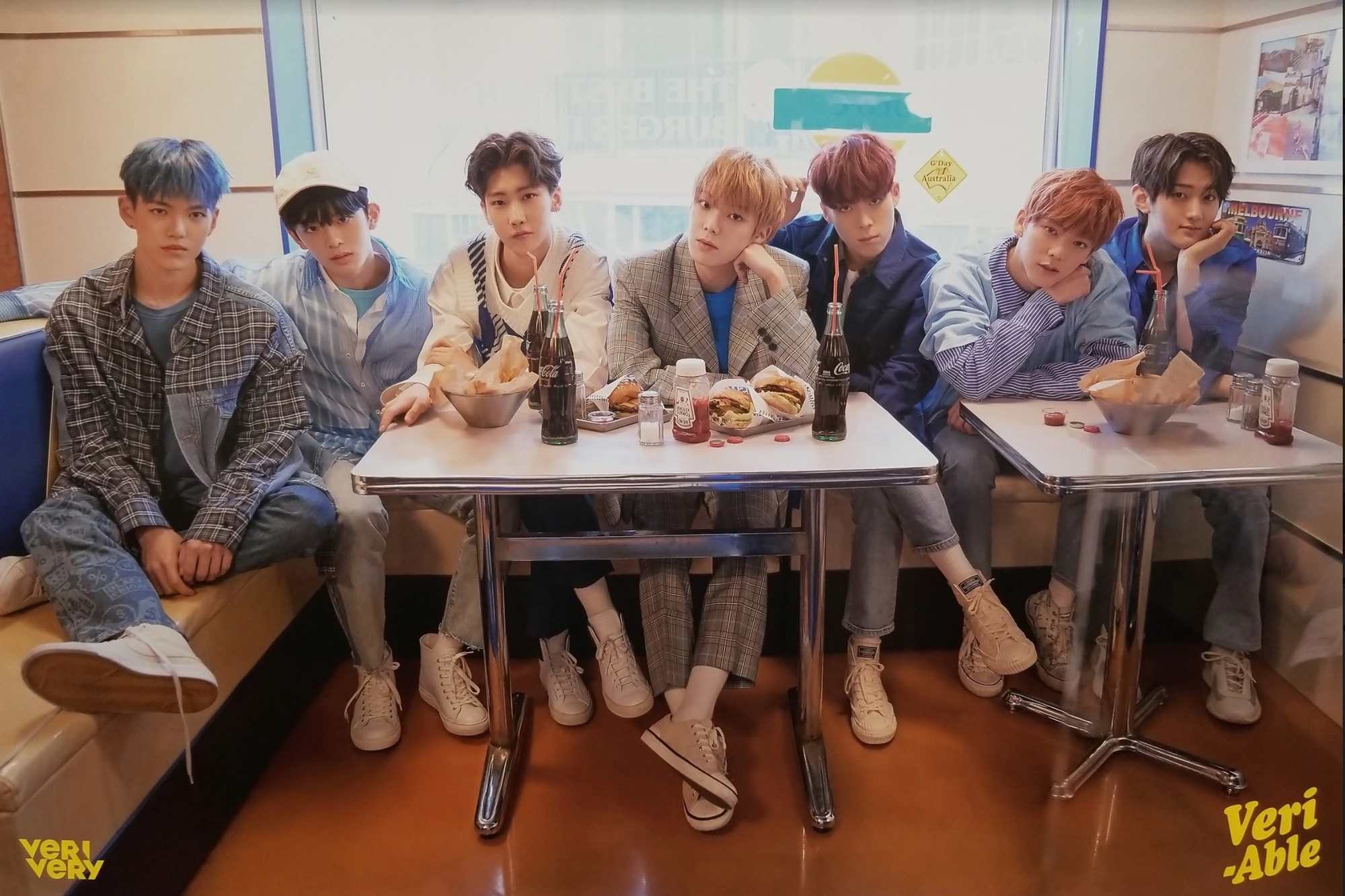 VERIVERY 2nd Mini Album VERI-ABLE Official Poster - Photo Concept 2