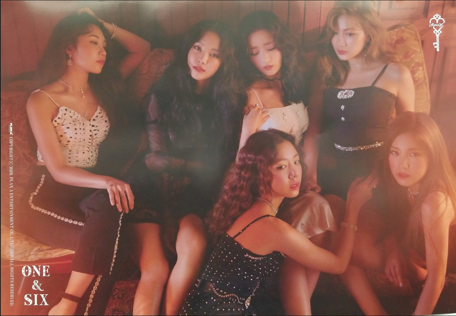 APINK 7th Mini Album ONE & SIX Official Poster - Photo Concept 1