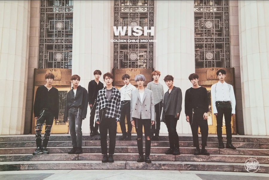 Golden Child 3rd Mini Album Wish Official Poster - Photo Concept 1