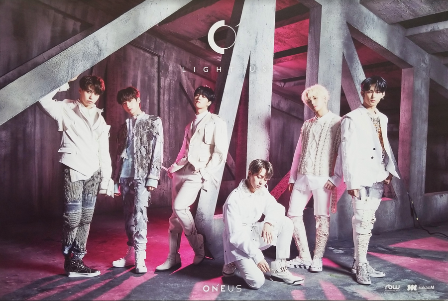 Oneus 1st Mini Album Light Us Official Poster - Photo Concept 3