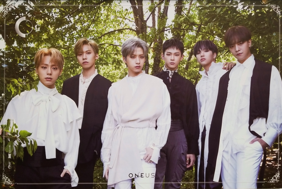 Oneus 2nd Mini Album Raise Us Official Poster - Photo Concept 1