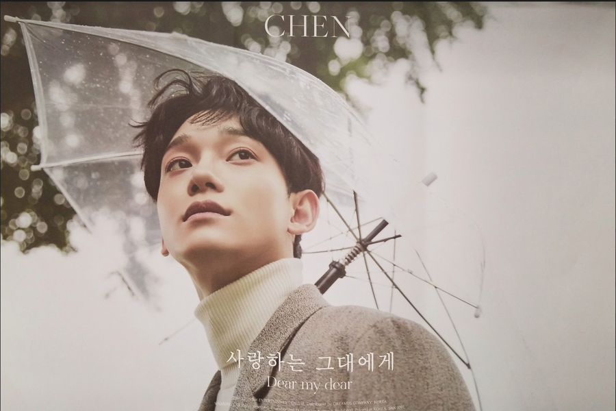 Chen 2nd Mini Album Dear My Dear Official Poster - Photo Concept 1