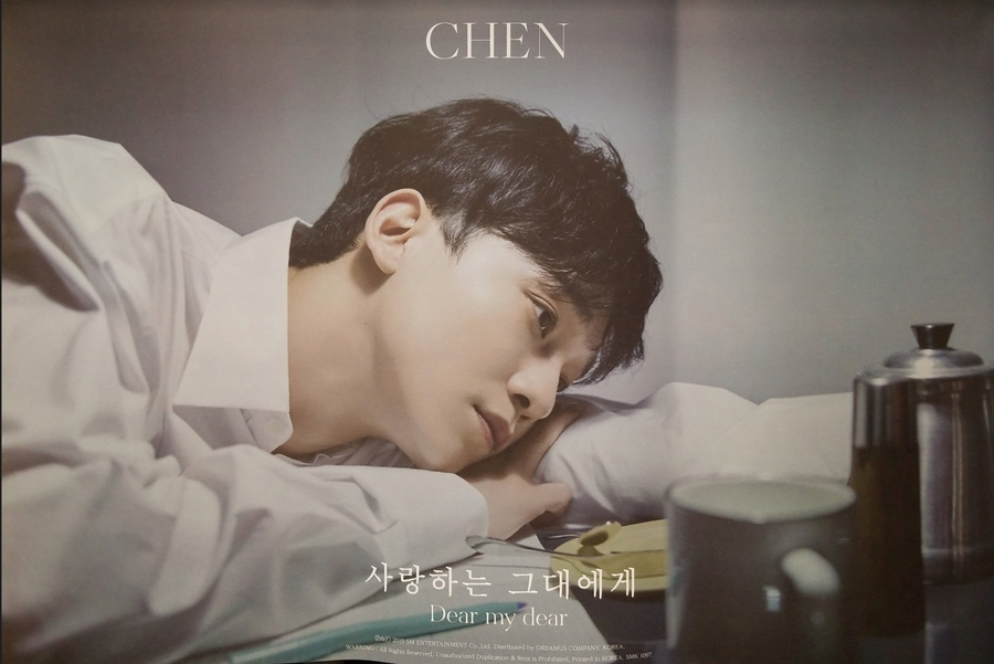 Chen 2nd Mini Album Dear My Dear Official Poster - Photo Concept 2