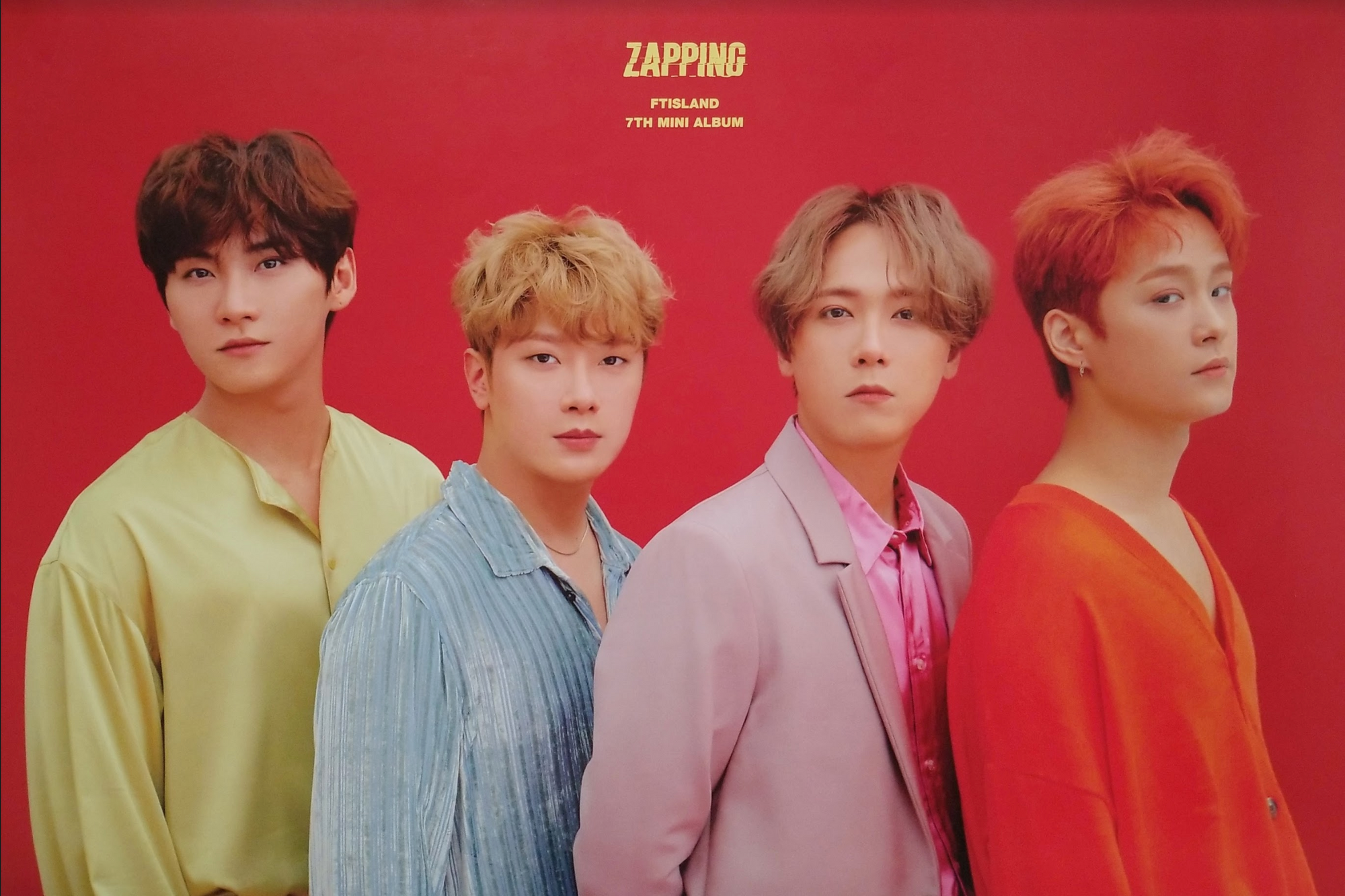 FTISLAND 7th Mini Album Official Poster - Photo Concept 1
