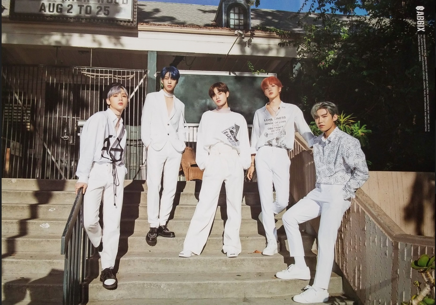 AB6IX 1st Album 6IXENSE Official Poster - Photo Concept 1