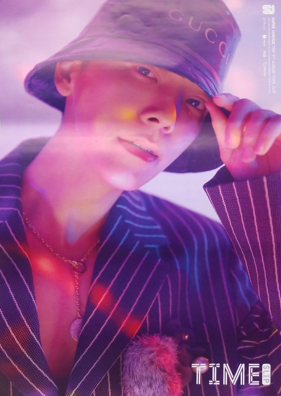Super Junior 9th Album TimeSlip Official Poster - Photo Concept Donghae